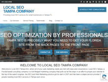 Tablet Screenshot of localseotampa.com